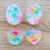 Handmade Sensory Stones - Sparkle Sea Worry Stone by Sensory Oasis for Kids. Smooth resin sensory stones with raised ocean-inspired details for tactile sensory input and pocket-sized calm.