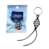 Each handmade Cosmic Metal Fidgets - Pleiades Keychain features smooth polished metal beads for discreet sensory input, focus and fidgeting on the go.
