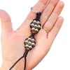 Each handmade Cosmic Metal Fidgets - Pleiades Keychain Double features smooth polished metal beads for discreet sensory input, focus and fidgeting on the go.