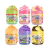 Discover Slimy Greatest of All Time slime! Super scented, stretchy slime with fun mix-ins, colourful designs and exciting collectable varieties to discover.