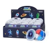 Create rockets, astronauts, aliens and Saturn with Verney Air Dry Clay Space Creations. Includes four colours of air-dry clay. No baking required.