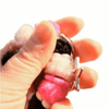 Meet the Dinky Things XL Fidgets - Fluffy Keychain, a soft tactile fidget with fluffy beads, colourful flower beads, a flexible wire centre and star keychain clip.