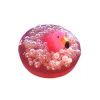 Handmade Sensory Stones - Bubble Bath Flamingo Fidget by Sensory Oasis for Kids, featuring raised pearl-style bubbles for satisfying tactile sensory input.
