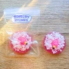 Handmade Sensory Stones - Bubble Bath Flamingo Fidget by Sensory Oasis for Kids, featuring raised pearl-style bubbles for satisfying tactile sensory input.