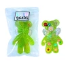 Handmade Spiky Bears - Butterfly Garden sensory fidget by Sensory Oasis for Kids, featuring textured resin and colourful butterfly and floral tactile details.