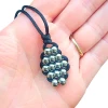 Cosmic Metal Fidgets - Cetus Necklace features smooth stainless steel beads and a breakaway safety clasp for discreet, calming sensory fidgeting.
