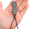 Handmade Cosmic Metal Fidgets - Cetus Double features a larger double design with polished stainless steel beads for calming tactile sensory input, focus and stress relief.
