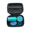 Harm Minimisation Fidget Kit – Special Glitter Edition includes four intense tactile fidgets, a zip-up carry case and a FREE matching keychain. Designed for older teens and adults seeking strong sensory input.