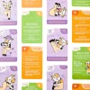 Help children build confidence, mindfulness and emotional wellbeing with these 59 beautifully illustrated Kids Yoga Pose & Mindfulness Cards. Perfect for home, classrooms, therapy and kids' yoga.