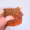 Squeeze, squish and collect the adorable Squish Blox - Highland Cow! A soft plush memory foam sensory toy that's perfect for stress relief, fidgeting and cuddly fun.