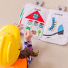 The Fabric Activity Book - When I Grow Up is an award-winning Montessori-inspired quiet book filled with interactive career-themed activities that build early learning skills