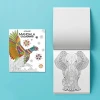 Relax and get creative with the Art Maker Mandala Colouring Kit, featuring a 48-page colouring pad plus 18 classic, metallic and neon pencils.