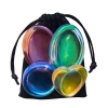 Sensory Stones - Iridescent Worry Stones Set is a handmade resin set featuring smooth, glossy stones with a beautiful iridescent colour-shifting finish. Perfect for busy fingers, tactile exploration, worry moments and calming sensory play.