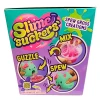 Mix, feed, squeeze and spew with Slime Suckers - Mini Icky Cat. Includes 2 slimes, chunder charms and putrid pearls for squishy sensory fun.