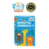 Explore 50 animal-inspired mindfulness activities with Petit Collage Mindful Animals Cards. Playful breathing, movement and calming activities for kids.