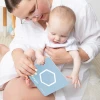  Discover the Playground Box 1 - Hello World Sensory Play Box for babies 0–3 months, with pram toys, rattle, tummy time mirror, flash cards, shapes book and play guide.