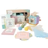 Explore the Playground Box 2 - Learn & Explore Sensory Toy Box for babies 4–6 months, with teether balls, scarves, textured balls, flash cards and animal book.