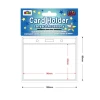 Lanyard ID Card Holders 3 Pack suitable for communication cards, ID cards, transport cards and other frequently used cards. Approx. 10 x 8 cm each.
