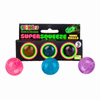 Squeeze, squish and glow with Smoosho's Glow in the Dark Mini Balls. Includes 3 compact sensory fidgets in assorted bright colours.
