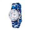 Help your child master telling-the-time using the unique 3-Step Teaching System on their EasyRead Time Teacher Watch – Blue Camo Strap with White / Blue Face.