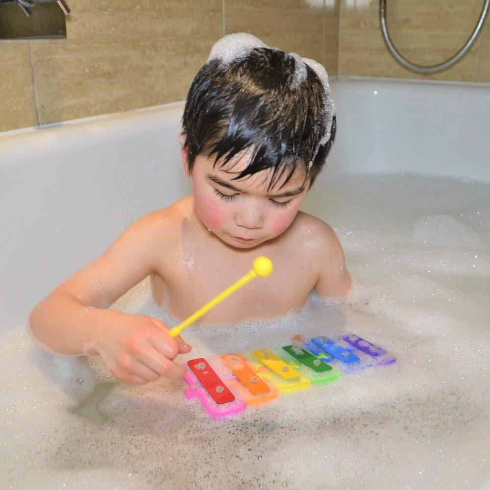 Bath Time Xylophone: Engaging Musical Toy for Fun In The Tub