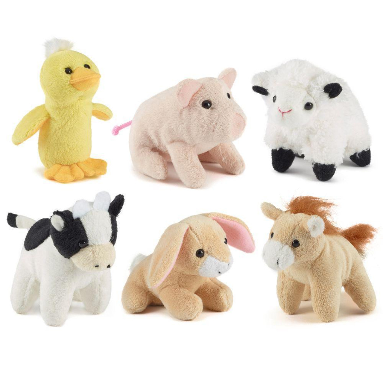 Farm animal deals soft toys