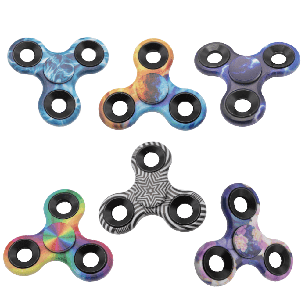 Fidget Spinner Patterned I Fidget Toys For Kids