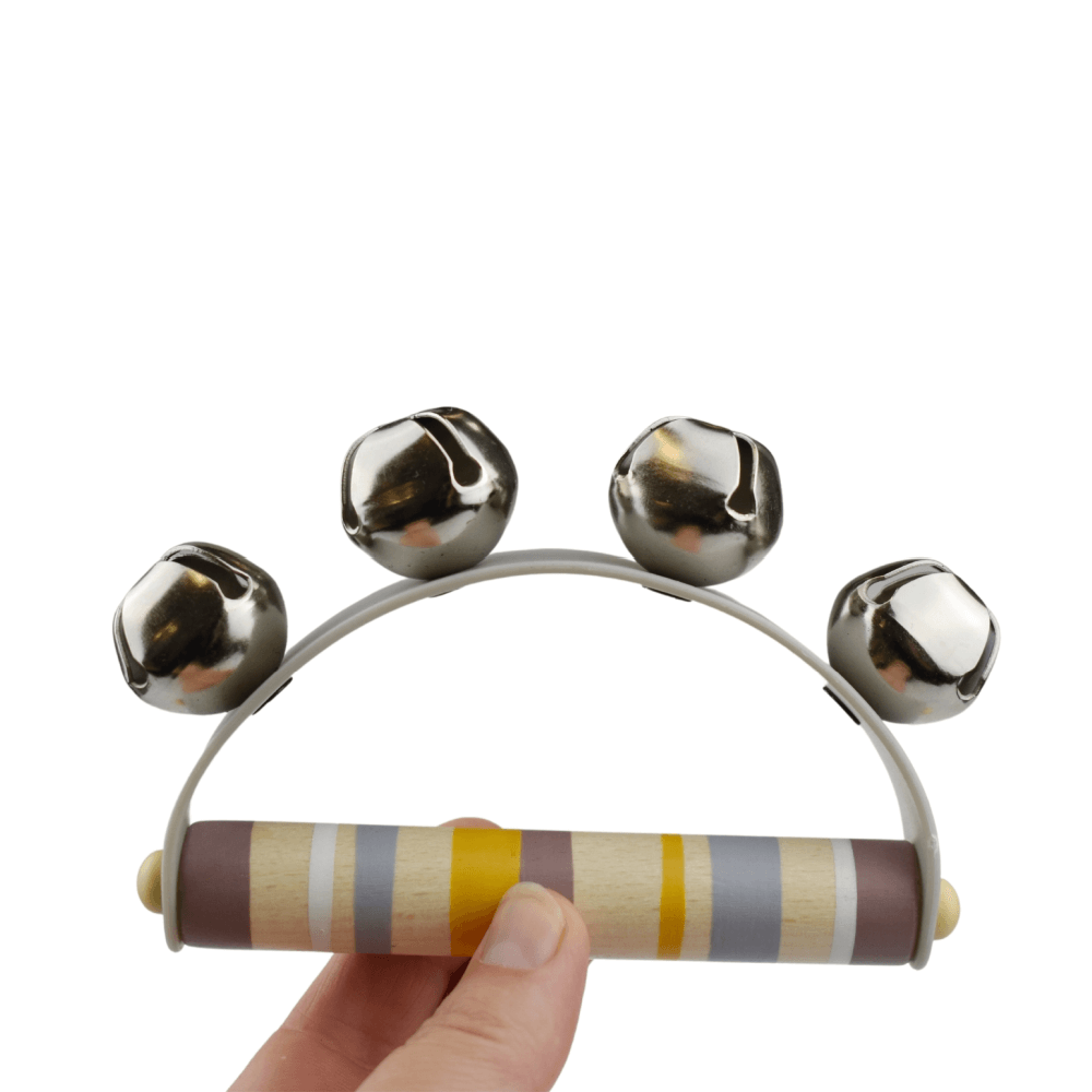 Calm & Breezy Wooden Hand Bell - Sensory Oasis for Kids