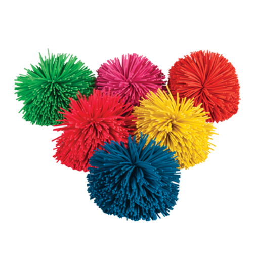 HART Pom Pom Ball Set includes highly tactile balls, light and easy for kids to catch and throw, so help develop fine and gross motor skills.