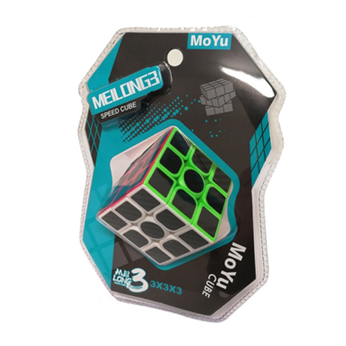 MoYu 3x3 Speed Cube is a speed cube from MoYu Meilong. A high-capacity well-rounded design for excellent fault tolerance.