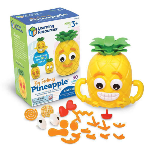 Big Feelings Pineapple feels a lot of feelings! Kids can explore the nuances of social-emotional learning in every face they make.