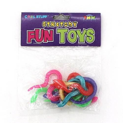 These fun little stretchy Snakes come in a pack of six in a variety of bright colours for lots of fidgety fun! Sensory Toy Store Melbourne. Aus Wide Shipping.