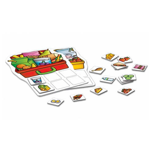 Identify healthy food and improve your memory skills as you race to fill your lunch box with tasty items in Orchard Toys - Lunch Box Game.