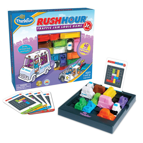 ThinkFun Rush Hour Junior Game is a logic game for younger ages but still plenty of fun for an adult brain too! Sensory Toy Store Melbourne. Aus Wide Shipping.