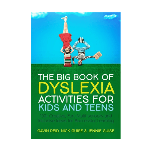 Big Book of Dyslexia Activities for Kids and Teens is packed with fun, creative & multi-sensory activities for children & teens with dyslexia