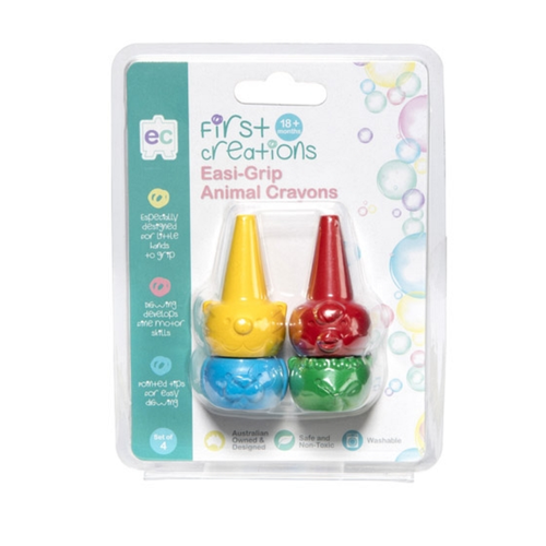 Stack them high, balance them on your fingers or say the animal noise! Children will love playing with these Easi-Grip Animal Crayons.
