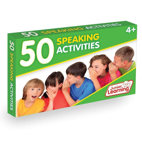 50 Speaking Activities includes speaking, listening, following instructions, role play, questions, interviewing, comprehension & more.