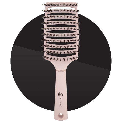 Ugly Swan Scream-Free Hair Brush Maxi Wild - Flamingo is ideal for long, curly, fine or thick hair. Simple to use - the brush does the hard work for you!