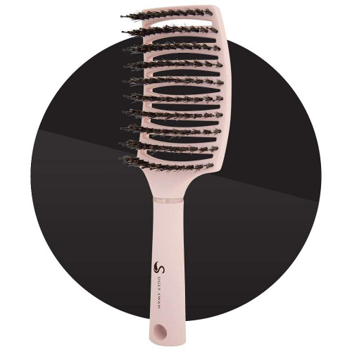 Ugly Swan Scream-Free Hair Brush Maxi Wild - Flamingo is ideal for long, curly, fine or thick hair. Simple to use - the brush does the hard work for you!