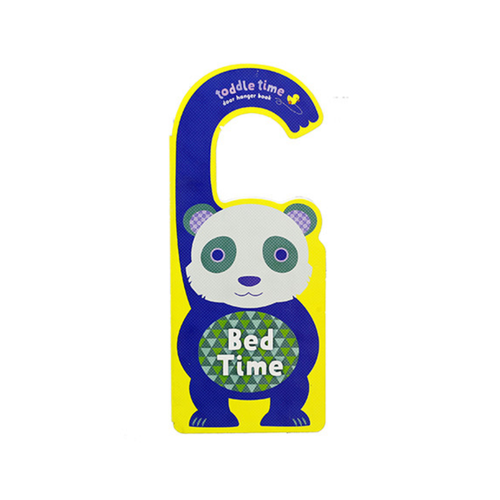 It's bed time! Follow little panda as he gets ready for bed! Toddle Time Door Hanger Book - Bed Time is perfect for teaching toddlers about going to bed.