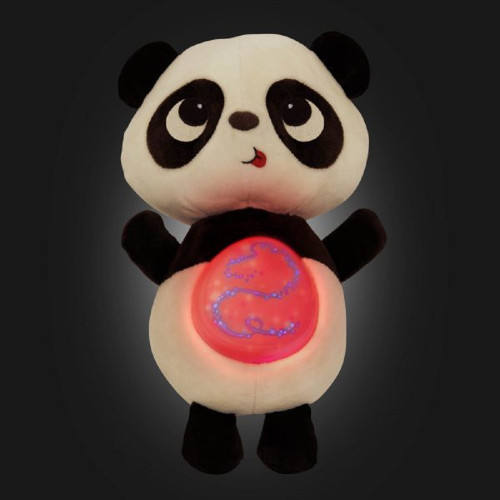 Squeeze your Twinkle Tummies - Panda to light up your room! Twinkling night lights and six soothing lullabies. Sensory Toy Store Melbourne.