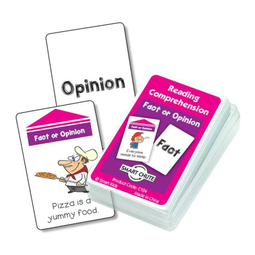Smart Chute - Fact or Opinion is great for encouraging discussions on the difference between what is a true fact & what is just an opinion.