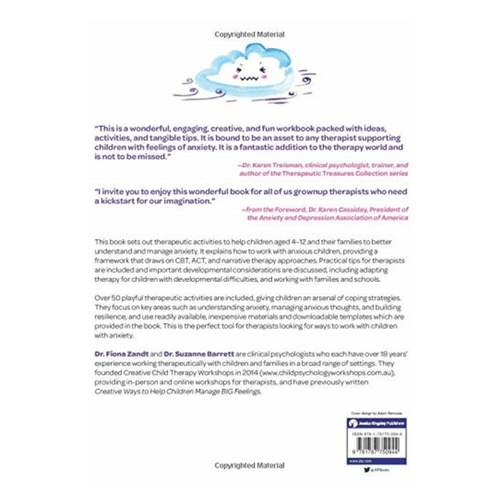 Creative Ways to Help Children Manage Anxiety sets out activities to help children & families to better understand & manage anxiety.