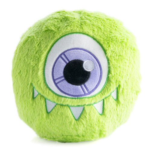 Smoosho's Pals Monster - Green Oli is a fang-tastic cushion that is made from super soft velour fabric feels like a squishy marshmallow!