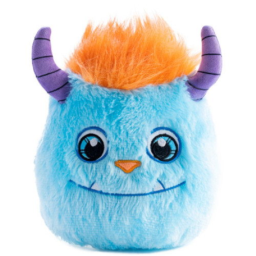 Smoosho's Pal Monster - Blue Roary is a fang-tastic cushion that is made from super soft velour fabric feels like a squishy marshmallow!