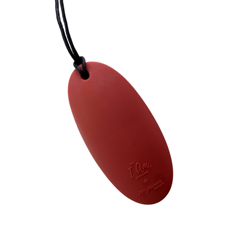 Jellystone Coolamon Pendant - Earth Brown is a reliable chewy your child can rely on when big emotions threaten to cloud their day.