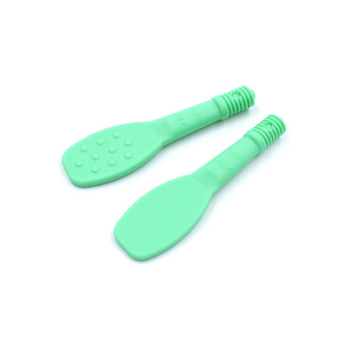 ARK Flat Spoon Tip for Z-Vibe turns any Z-Vibe into the ultimate sensory feeding tool. Available in two versions - smooth or textured.