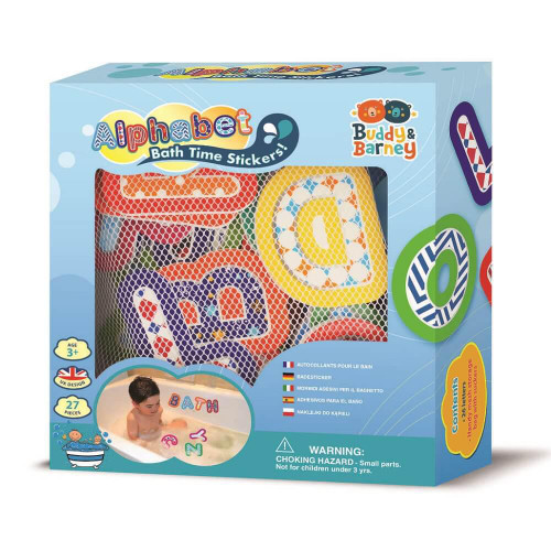 Make bath time both educational and fun with Bath Time Stickers - Alphabet! Designed to help kids develop letter recognition skills while they play in the tub.