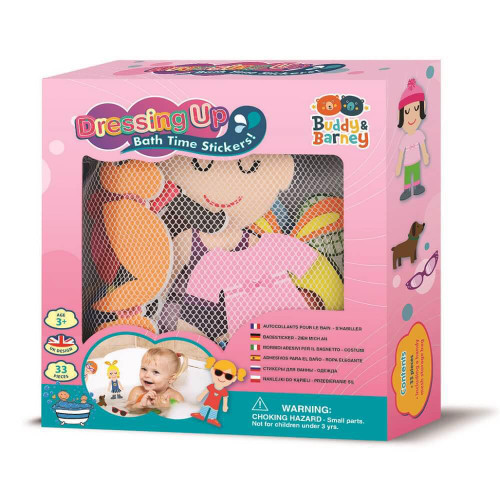 Bath Time Stickers - Dressing Up are an excellent tool for enhancing your child's imaginative play and creativity, while also improving their fine motor skills and hand-eye coordination.