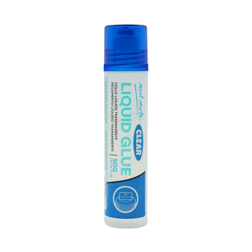 Mont Marte - Clear Liquid Glue Stick is an easily applicable, transparent glue, great for use at home, school or office. Suitable for paper or cardboard.